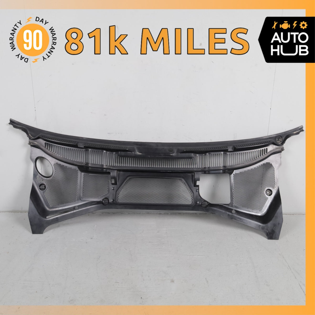 Bentley Continental GT Front Windshield Cowl Panel Trim Cover OEM 81k - photo 1