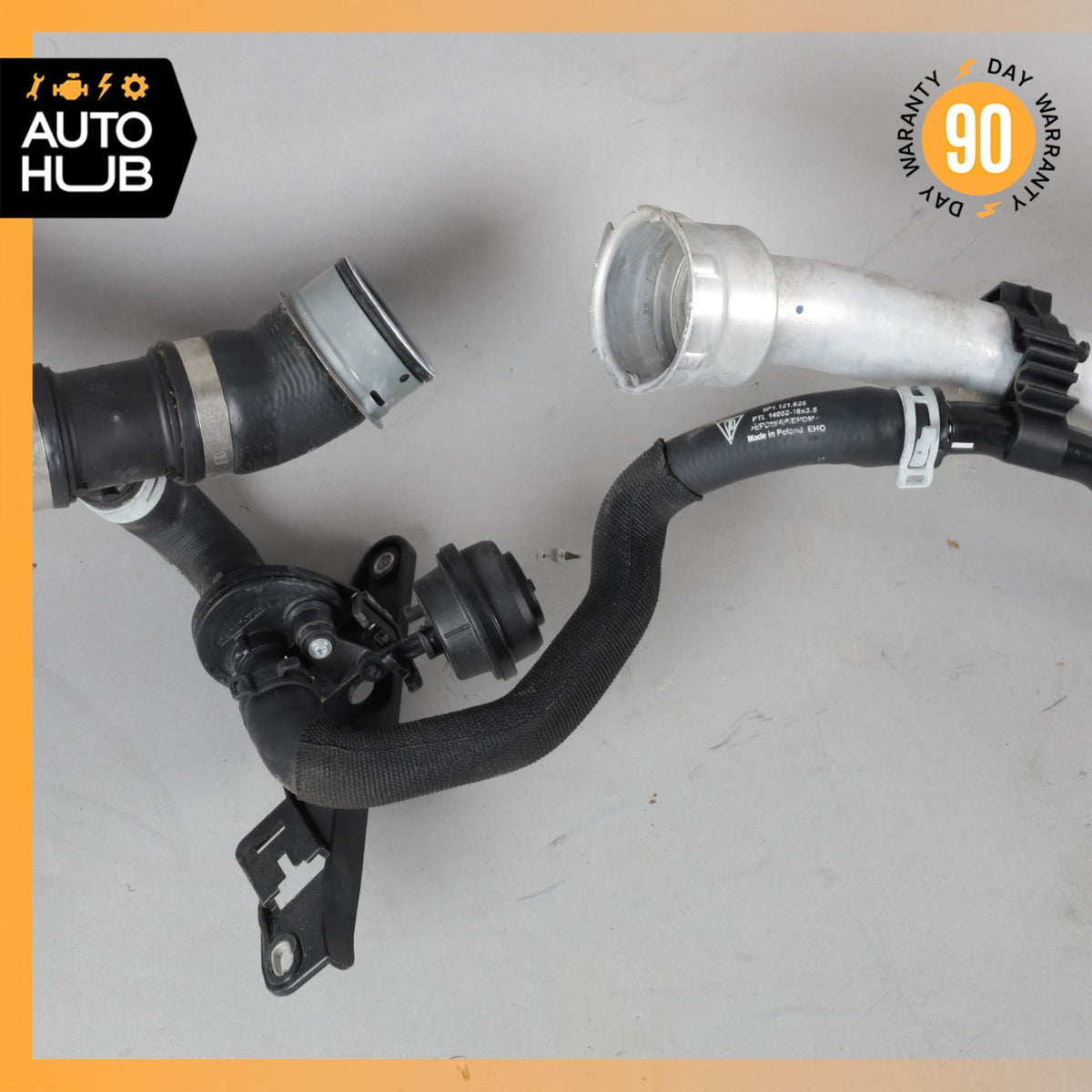 17-19 Porsche 991 911 Carrera 4S Engine Coolant Hose Pipe Set OEM 24k - photo 6