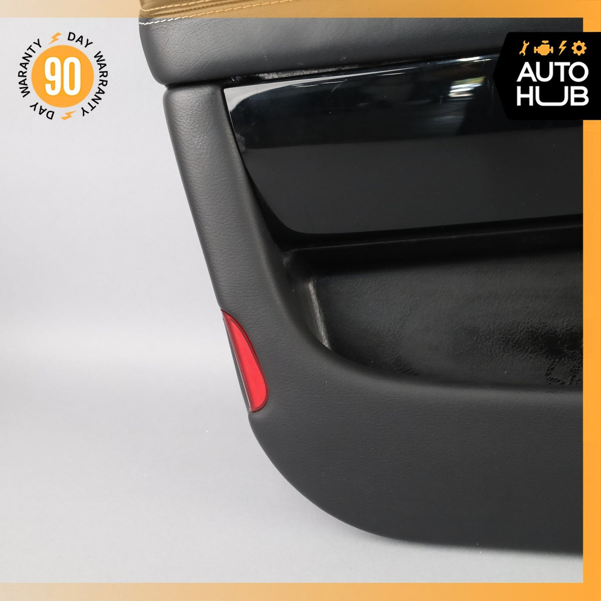 03-13 Maserati Quattroporte M139 Front Left Side Interior Door Panel Black OEM - photo 7