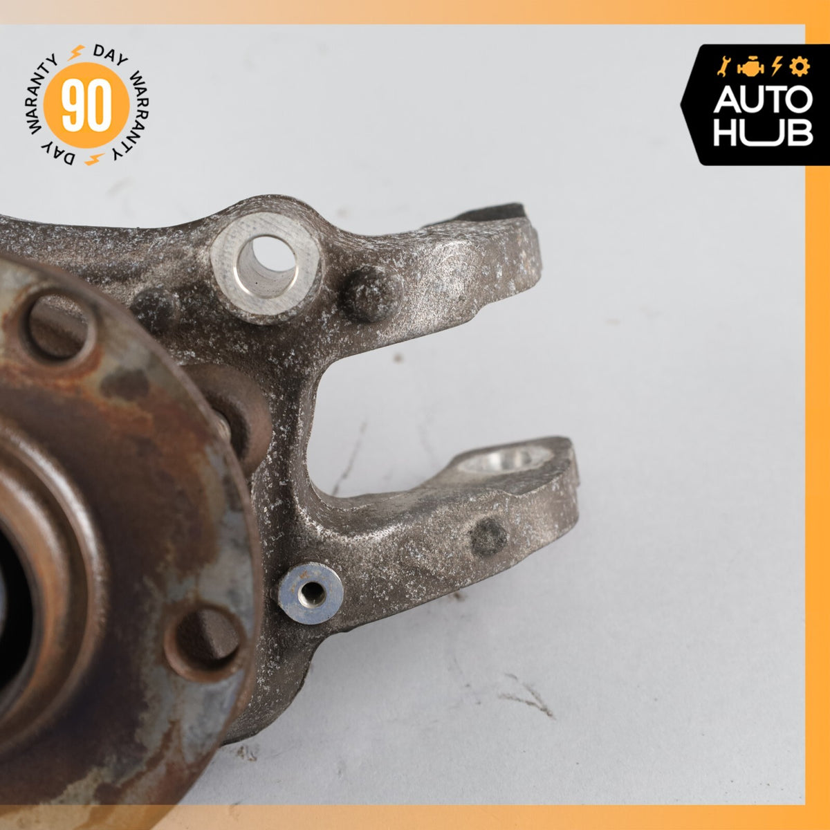 Bentley Continental Flying Spur Rear Right Side Spindle Knuckle Hub OEM 58k - photo 5