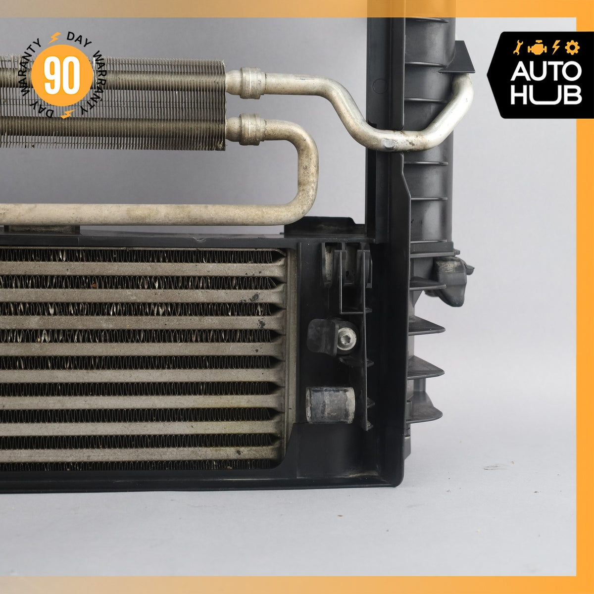 BMW E60 535i 3.0L Engine Air Intercooler Radiator & Steering Cooler Set OEM - photo 15
