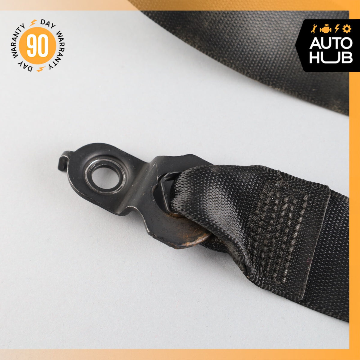 07-09 Mercedes W219 CLS550 E350 E550 Front Left Driver Side Seat Belt Black OEM - photo 17