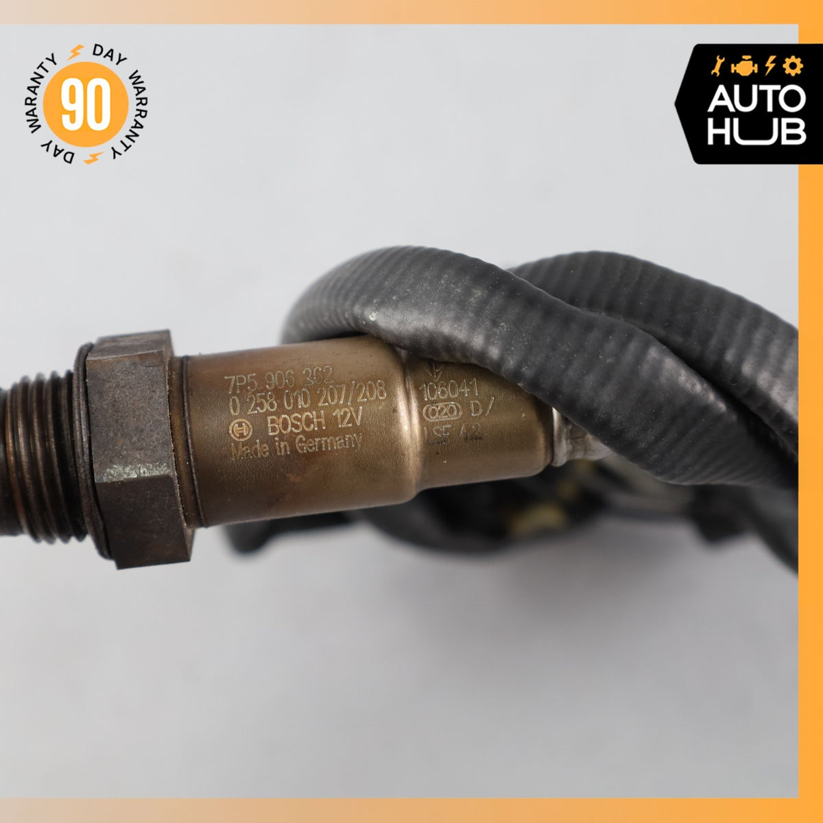 11-18 Porsche Cayenne 958 Turbo 4.8L Oxygen O2 Sensor Lambda Set of 4 OEM - photo 8