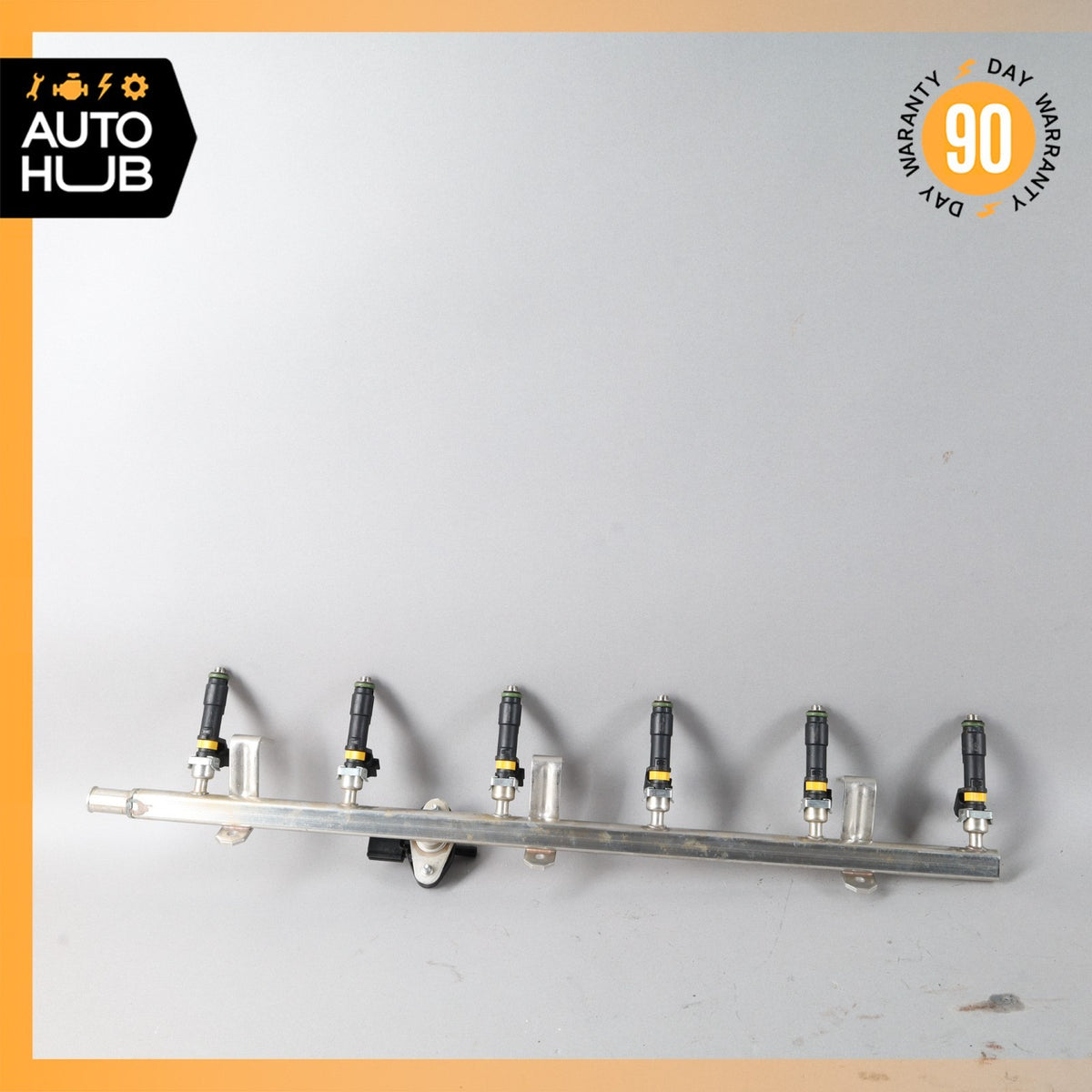 10-17 Aston Martin DB9 Rapide Left Side Fuel Injector Rail w/Injectors OEM - photo 17