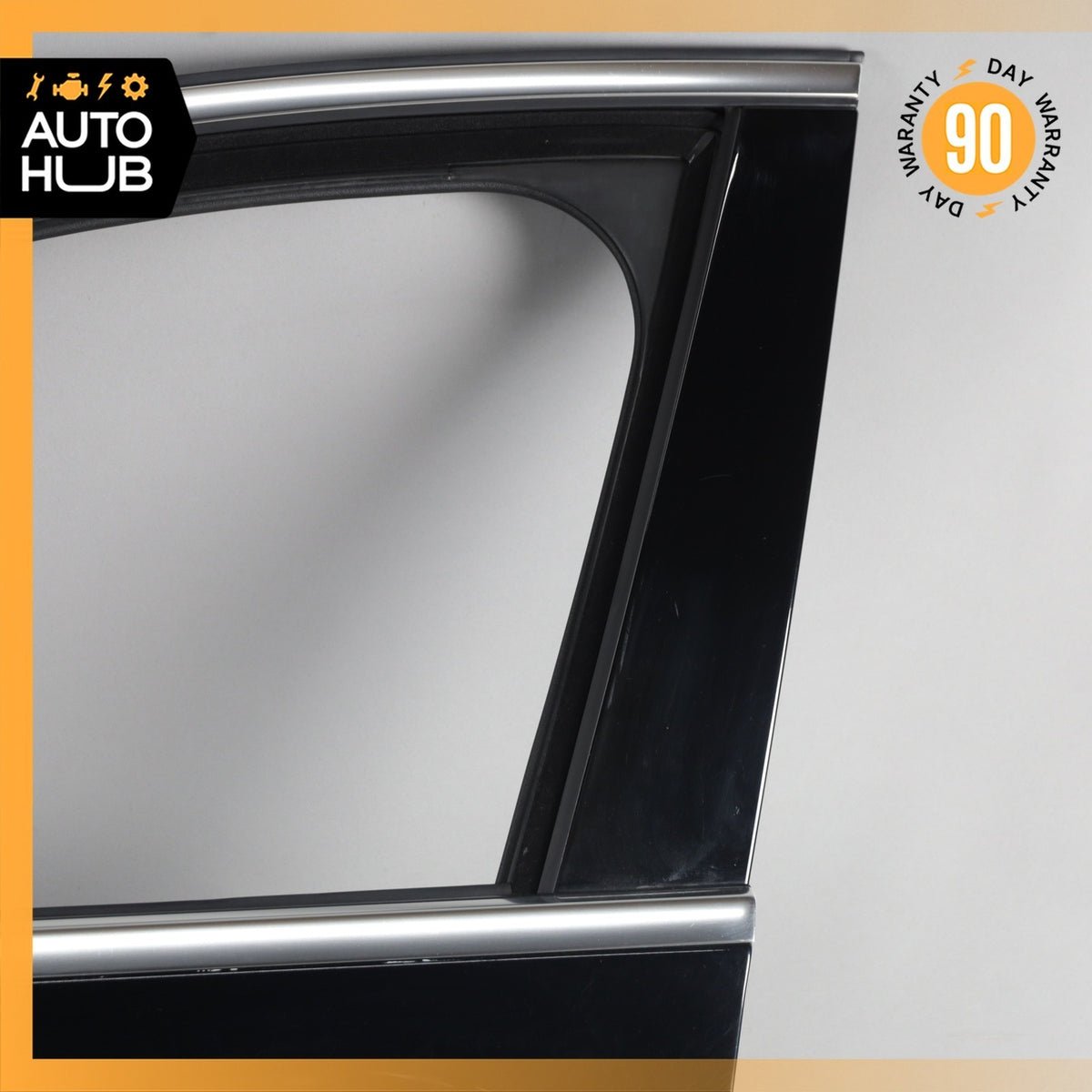 15-21 Mercedes W205 C300 C350e C400 C450 AMG Left Side Door Shell Black OEM 74k - photo 3