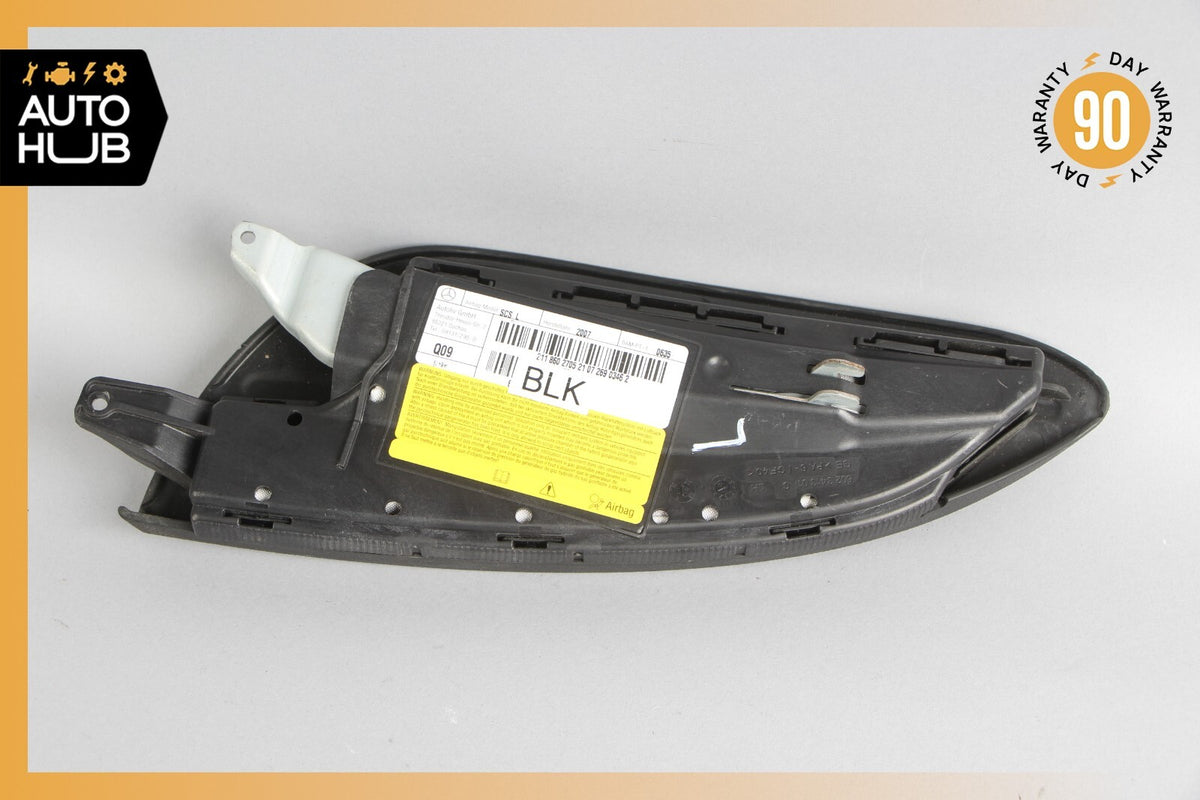 07-11 Mercedes W211 E320 E63 CLS55 AMG Front Left Side Airbag Air Bag Black OEM - photo 6