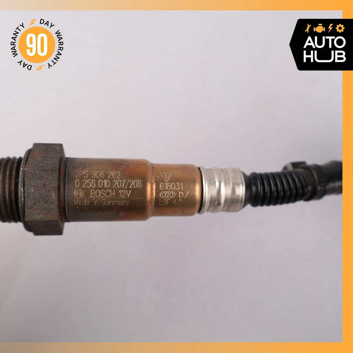 11-18 Porsche Cayenne 958 Turbo 4.8L Oxygen O2 Sensor Lambda Set of 4 OEM - photo 12
