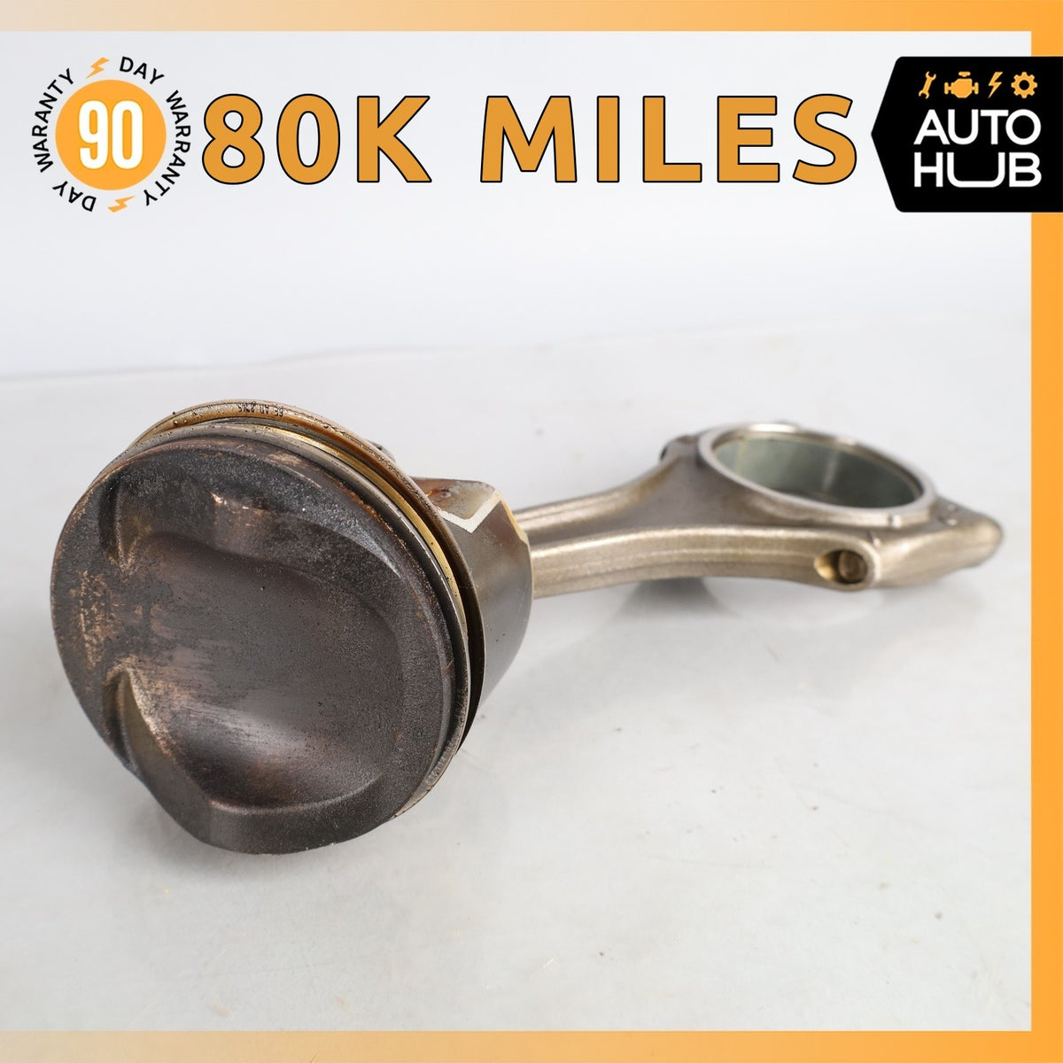 Audi D4 A8 3.0L Engine Piston Connecting Rod 06E107065EC OEM - photo 1