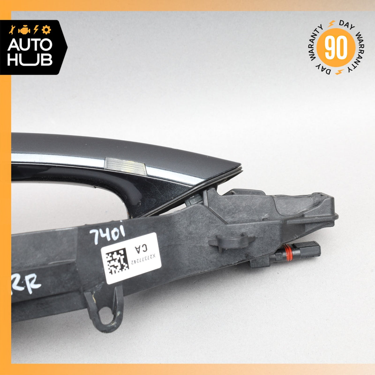 BMW G12 740Li Front or Rear Right Exterior Door Handle w/ Keyless Go Gray OEM - photo 7