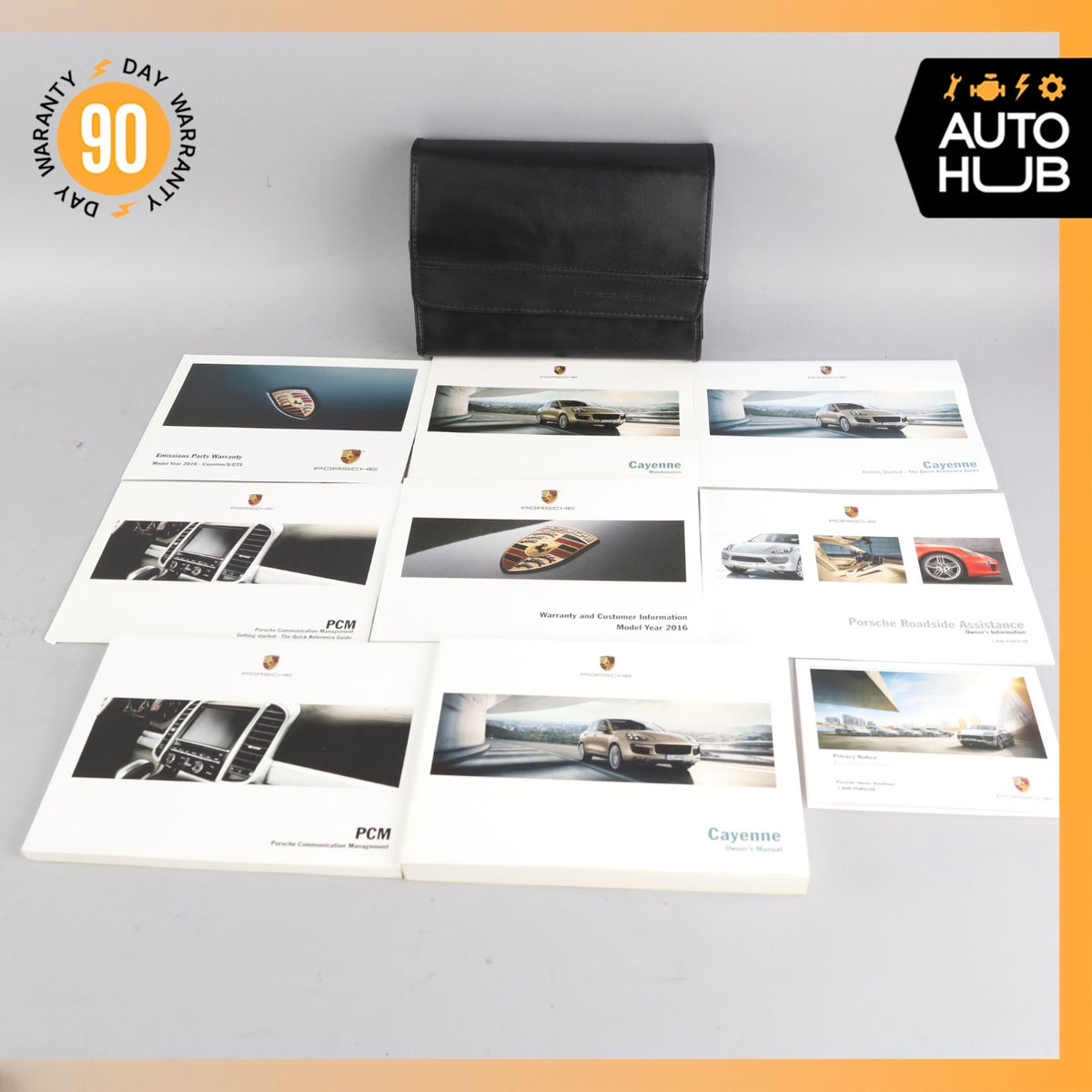 2016 Porsche Cayenne 958 S Operator's Owner's Manual Book Assembly OEM - photo 1