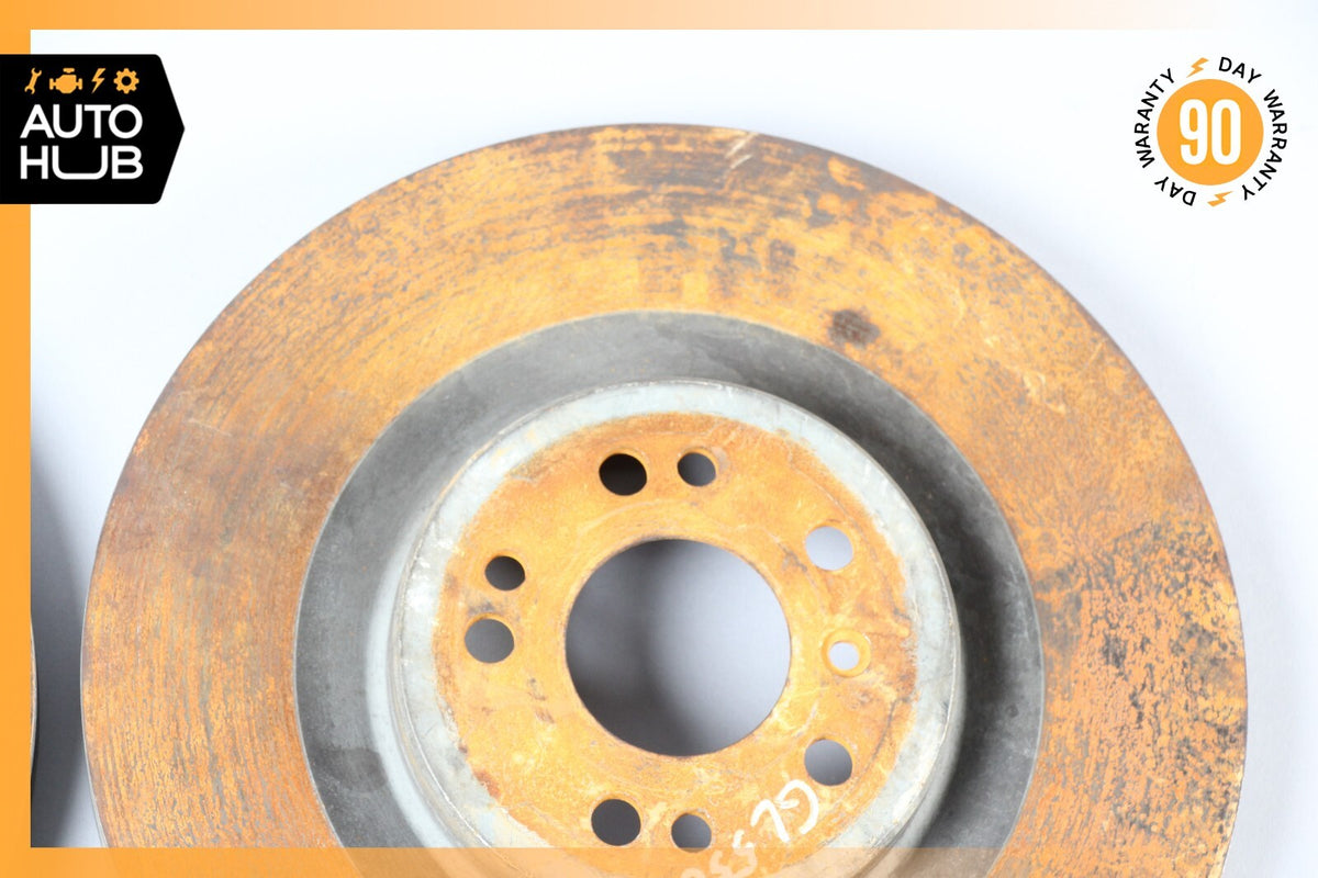 06-13 Mercedes X164 GL550 R350 Front Brake Rotors Disc Left and Right Set OEM - photo 5