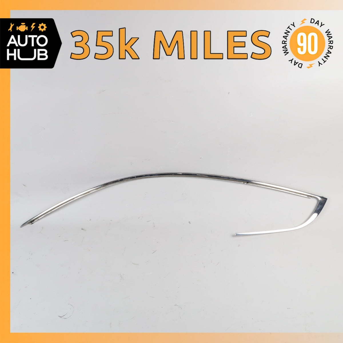 13-15 Aston Martin DB9 Left Driver Side Window Moulding Strip OEM 35k - photo 1