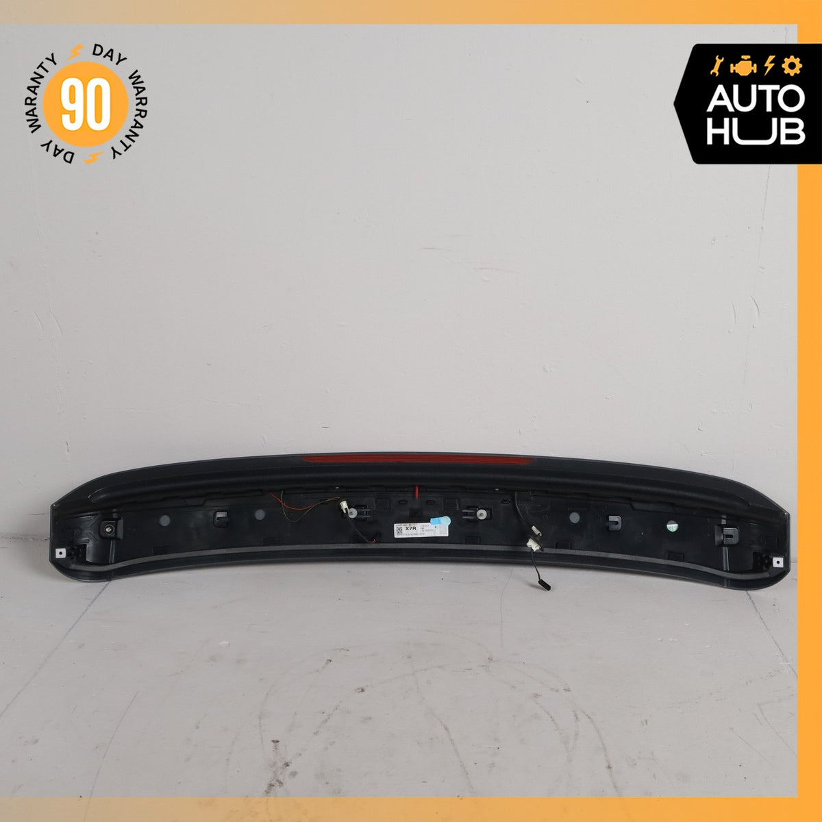 09-17 Audi 8R Q5 SQ5 Trunk Lid Spoiler Wing Black w/ Lamp OEM - photo 13