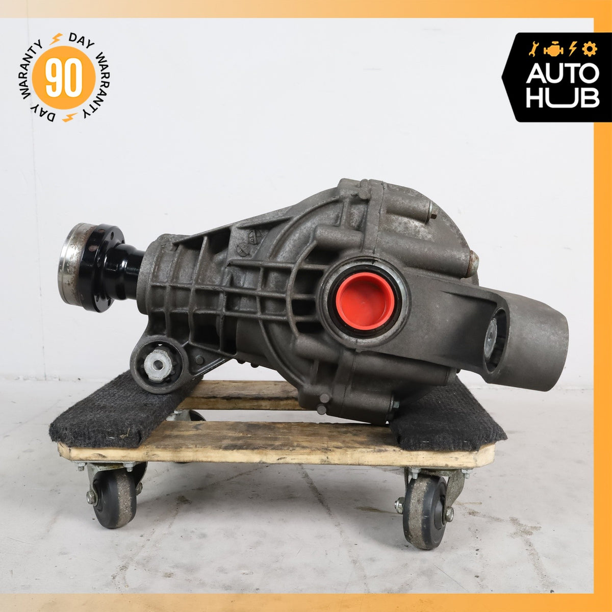03-06 Porsche Cayenne 955 Turbo 4.5L V8 Rear Differential Diff Axle Carrier OEM - photo 8