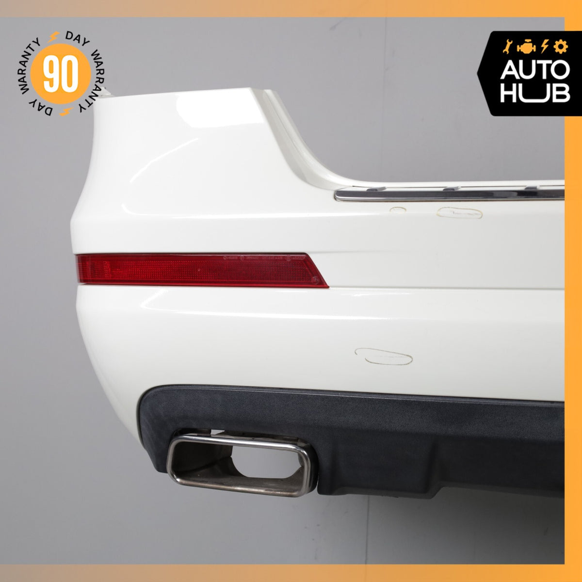 11-13 Mercedes W251 R350 Base Rear Bumper Cover Assembly w/ Tips OEM - photo 3