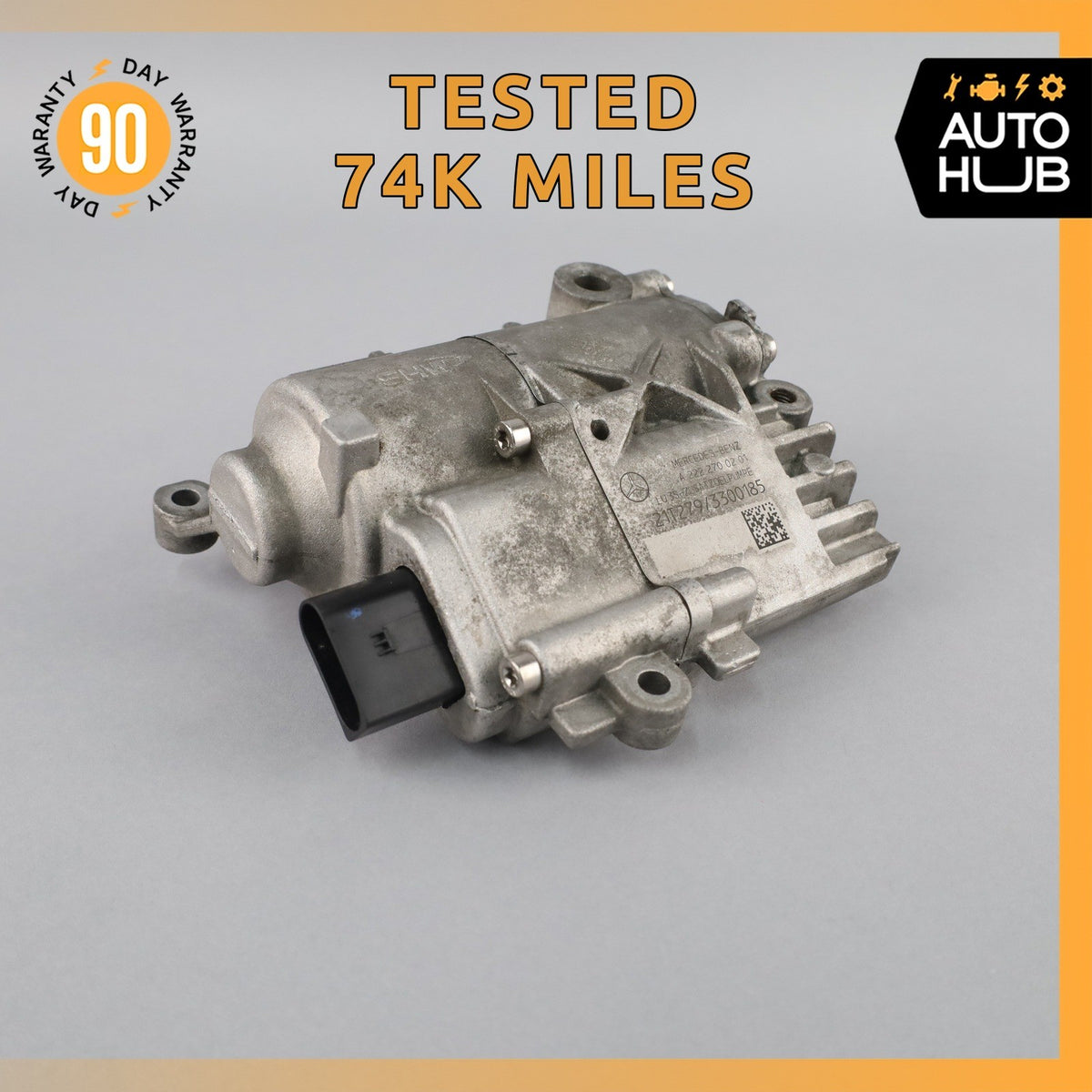 14-18 Mercedes W217 S550 C300 S600 C350 Transmission Auxiliary AUX Oil Pump OEM - photo 1