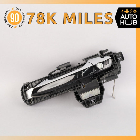 12-14 Mercedes W204 C250 C350 Front Left Exterior Door Handle Keyless Go OEM - photo 1