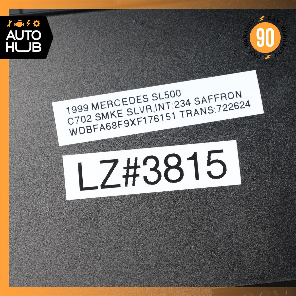 97-02 Mercedes R129 SL500 SL320 General Basic Control Module 0205455432 OEM - photo 10
