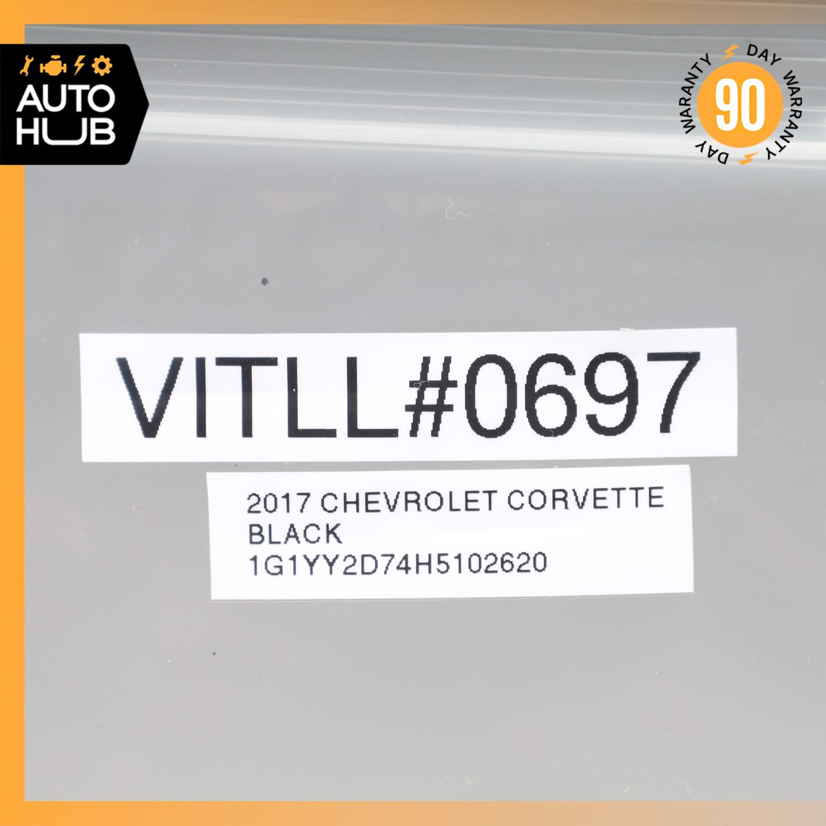 14-19 Chevrolet Corvette C7 Left Side Dashboard Handle Molding Trim OEM 17k - photo 13