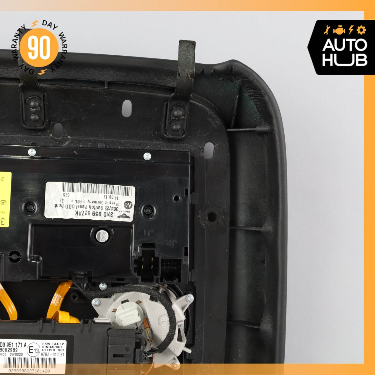 12-15 Bentley Continental GT Coupe Front Overhead Dome Light Sunroof Control OEM - photo 10