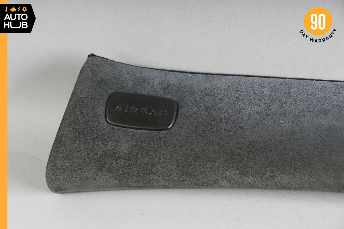 07-13 Mercedes W221 S550 S63 AMG Front Left Side A Pillar Trim Panel Suede OEM - photo 2