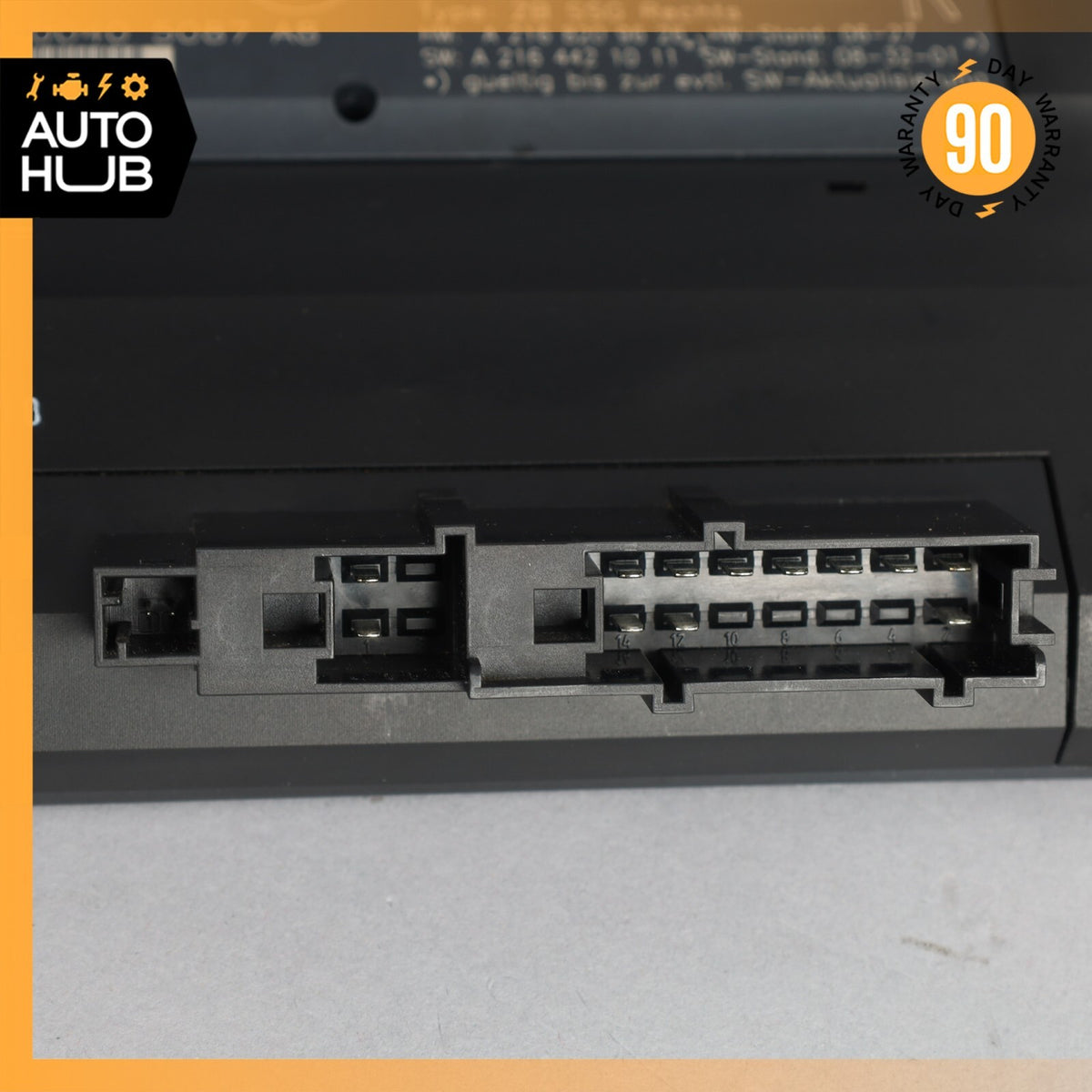 07-14 Mercedes W216 CL550 CL63 AMG Front Right Passenger Seat Control Module OEM - photo 2