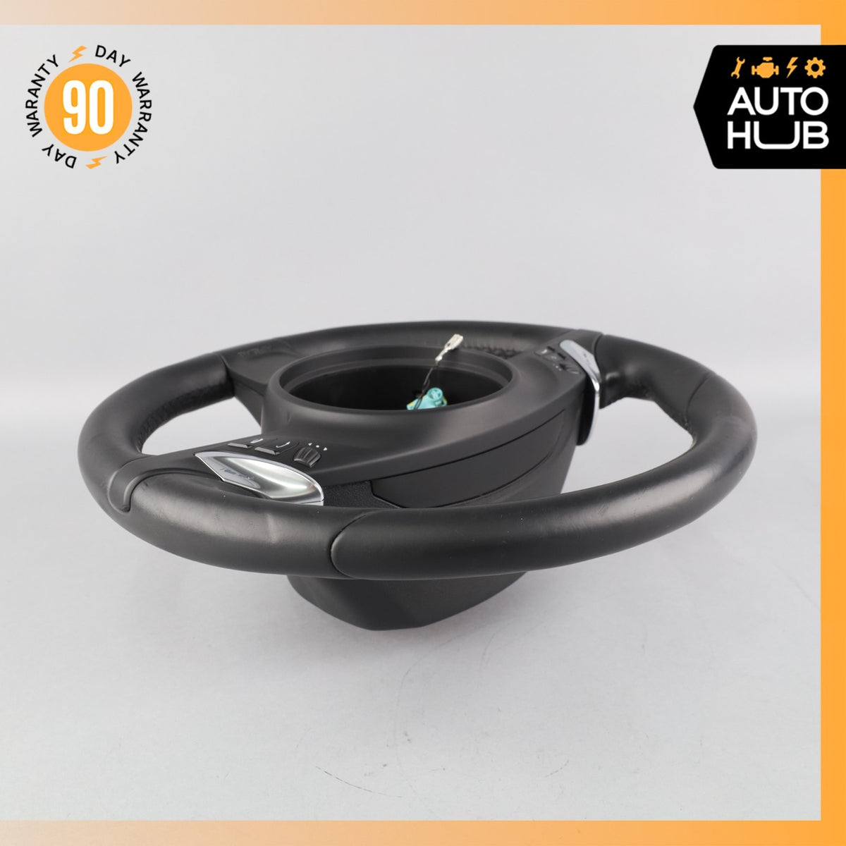 11-16 Porsche Panamera 970 / Cayenne Steering Wheel w/ Paddle Shifters Black OEM - photo 17