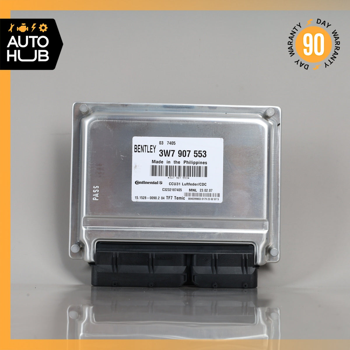 07-11 Bentley Continental GTC Convertible Air Suspension Control Module OEM 40k - photo 6
