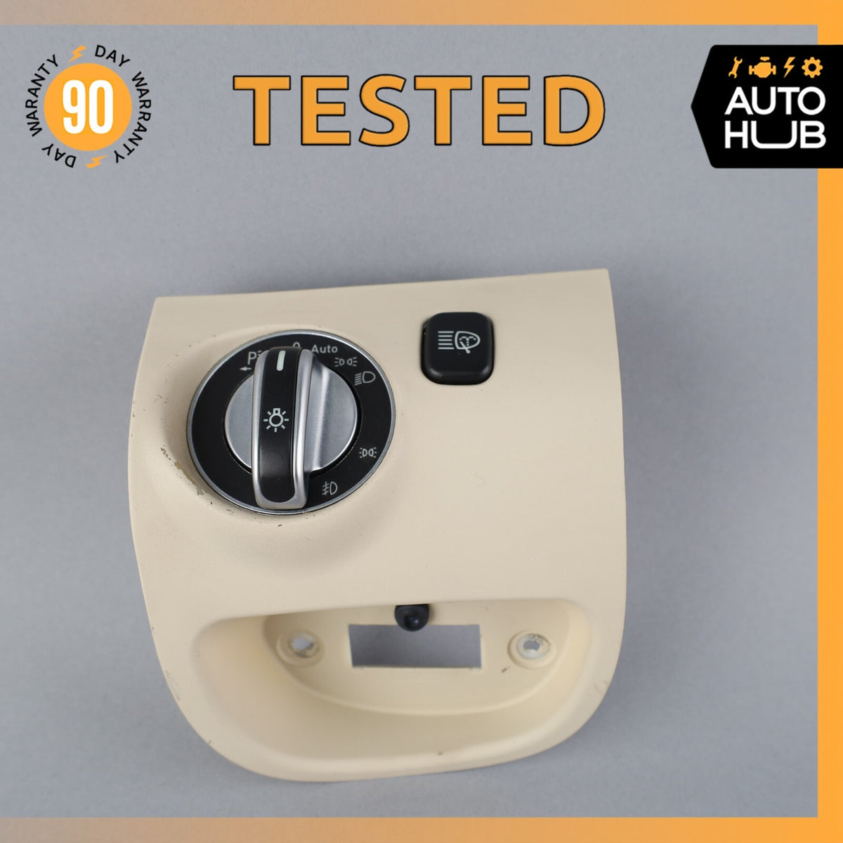 03-12 Mercedes R230 SL550 SL500 SL55 AMG Headlight Control Switch Beige OEM - photo 1