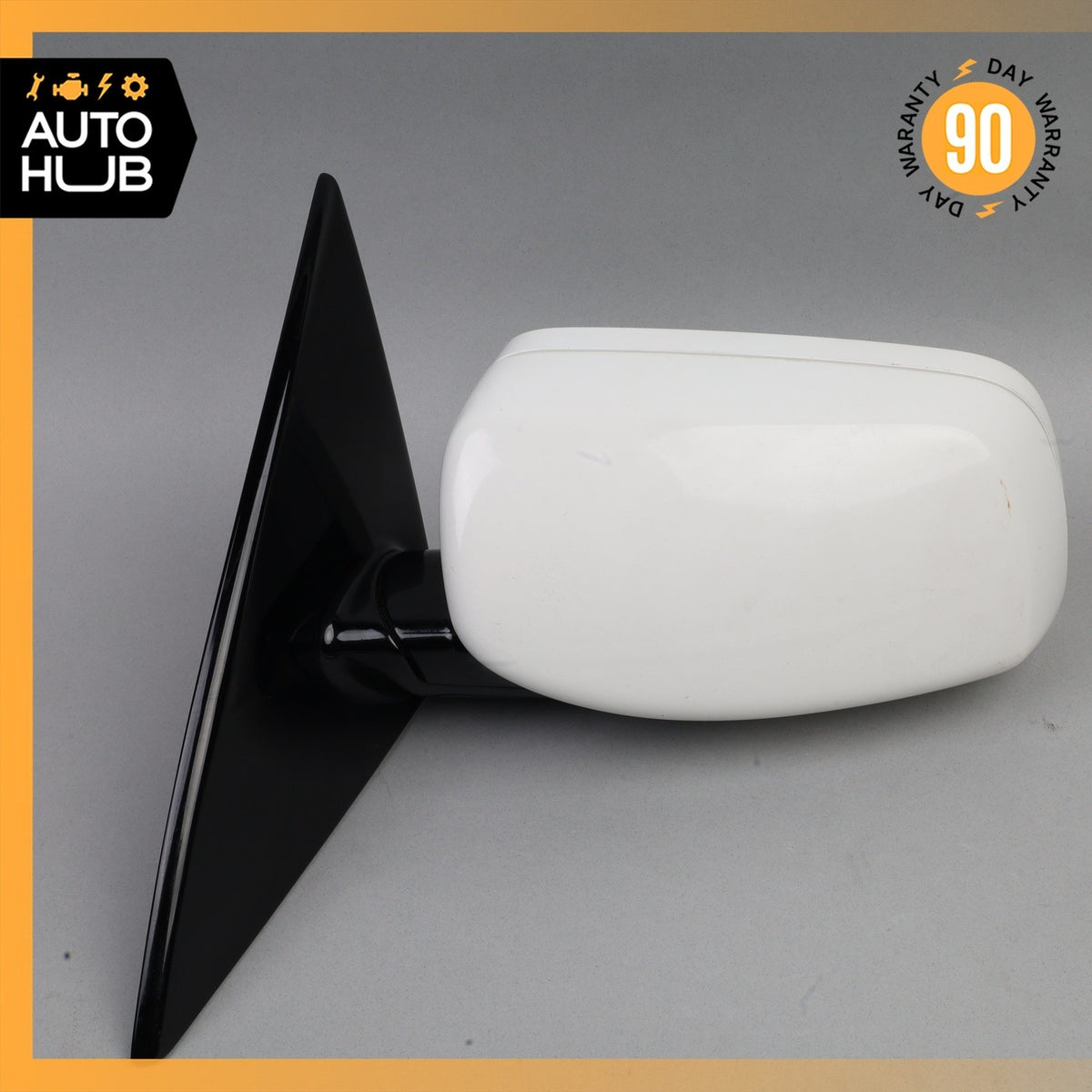 06-10 BMW E64 650i Left Driver Side Rear View Door Mirror Alpine White OEM 65k - photo 4