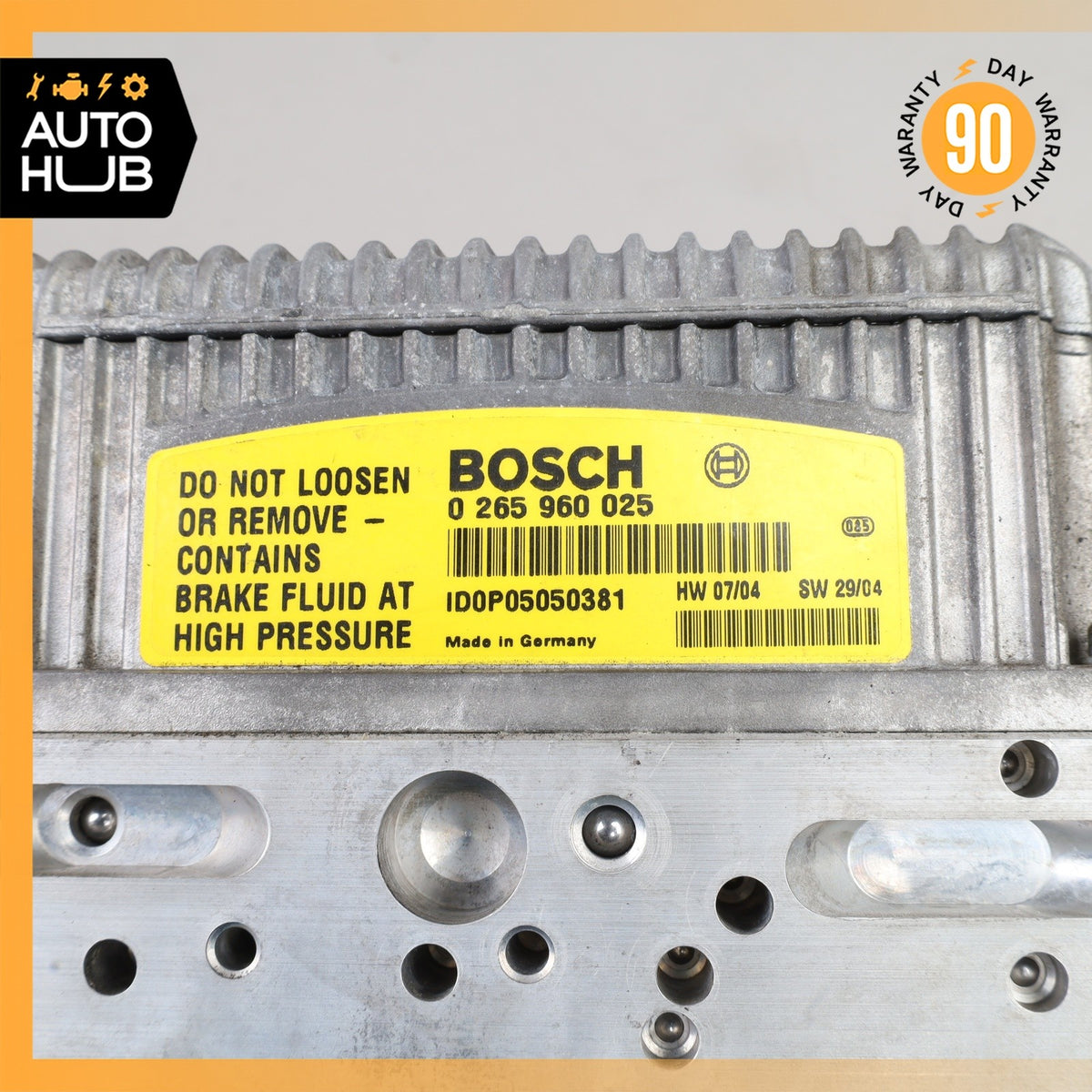 Mercedes R230 SL500 E500 CLS55 SBC Brake Anti Lock ABS Hydraulic Pump OEM - photo 8