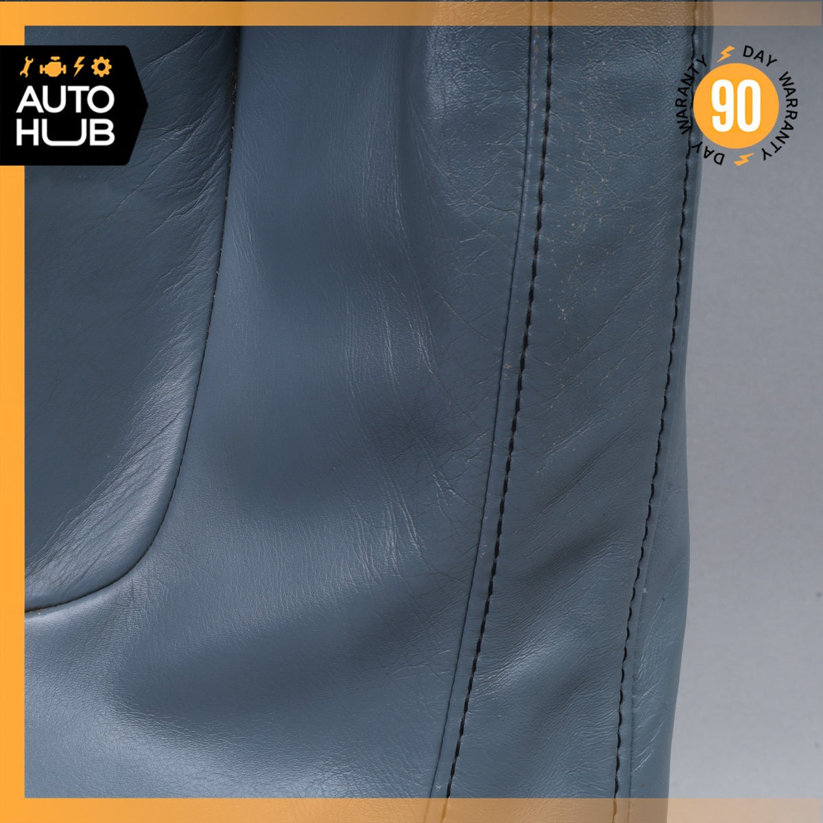 05-06 Aston Martin DB9 Front Right Side Bottom Lower Seat Cushion Blue OEM 34k - photo 5