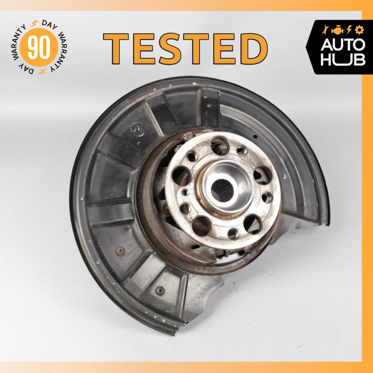 10-18 Mercedes W212 E250 CLS400 GLK350 Rear Right Side Spindle Knuckle Hub OEM - photo 1