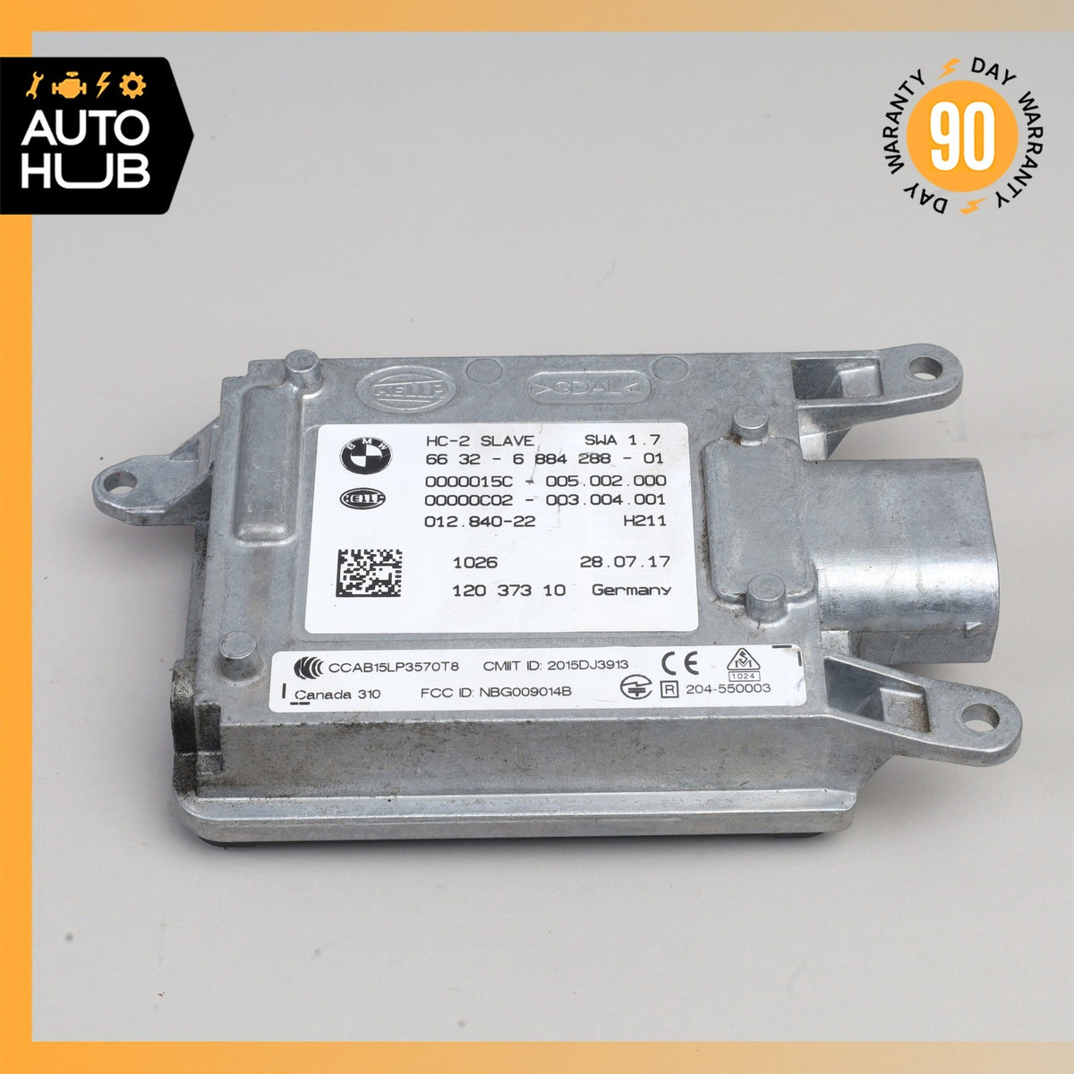 12-18 BMW F30 330e 320i 328i Rear Left Blind Sport Radar Sensor Module OEM 61k - photo 8