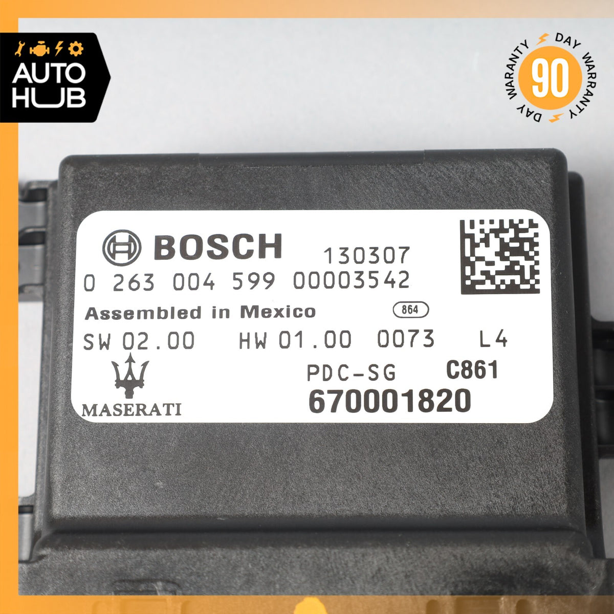 Maserati Quattroporte S Park Assist Parktronic Sensor Module Control OEM - photo 7