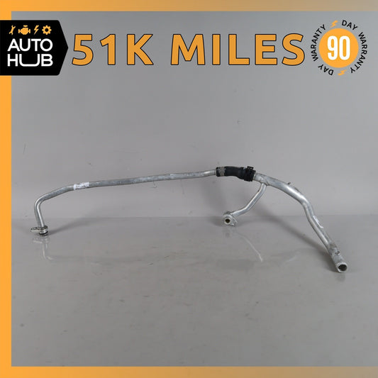 13-18 Audi C7 S6 4.0L V8 Right Engine Radiator Coolant Line 079121085N OEM 51k - photo 1