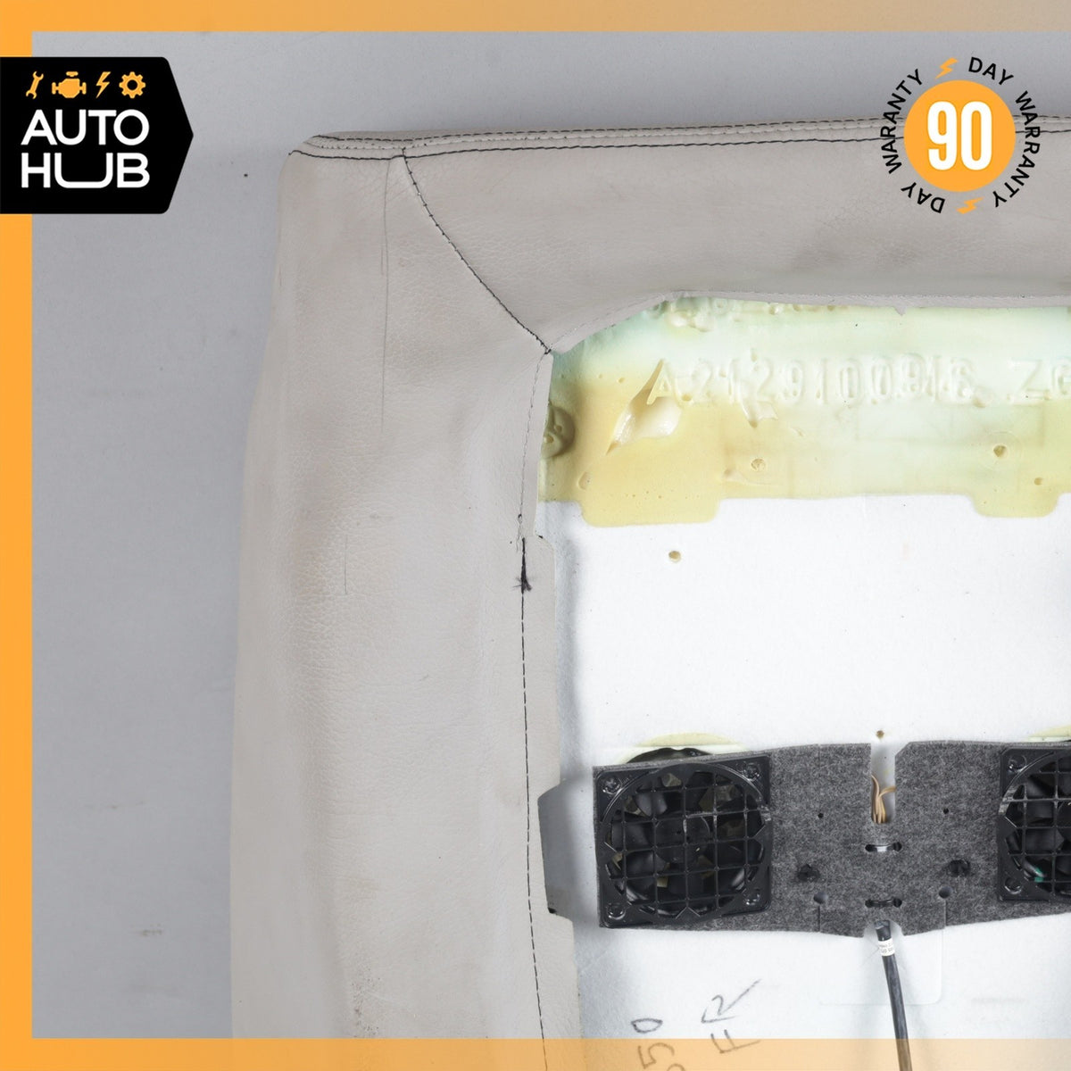 10-18 Mercedes W463 G550 G63 AMG Front Right Seat Cushion Top Upper Gray OEM - photo 12