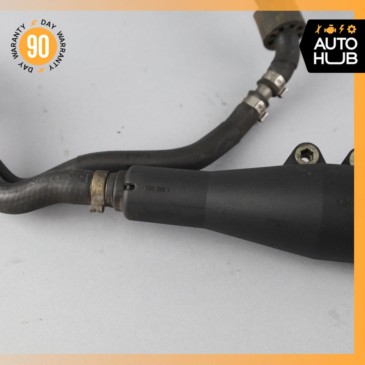 Bentley Continental GTC GT 6.0L Left Engine Oil Separator w/ Pipe OEM - photo 3