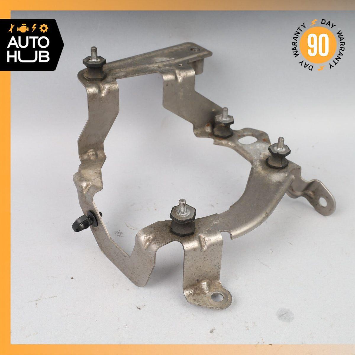 2013 Porsche Panamera 970 S Power Steering Pump Retaining Frame Bracket OEM - photo 1