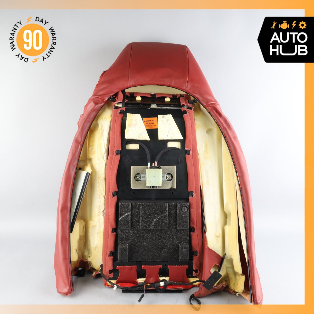 03-10 Bentley Continental GT Front Left Side Top Upper Seat Cushion OEM 73k - photo 9