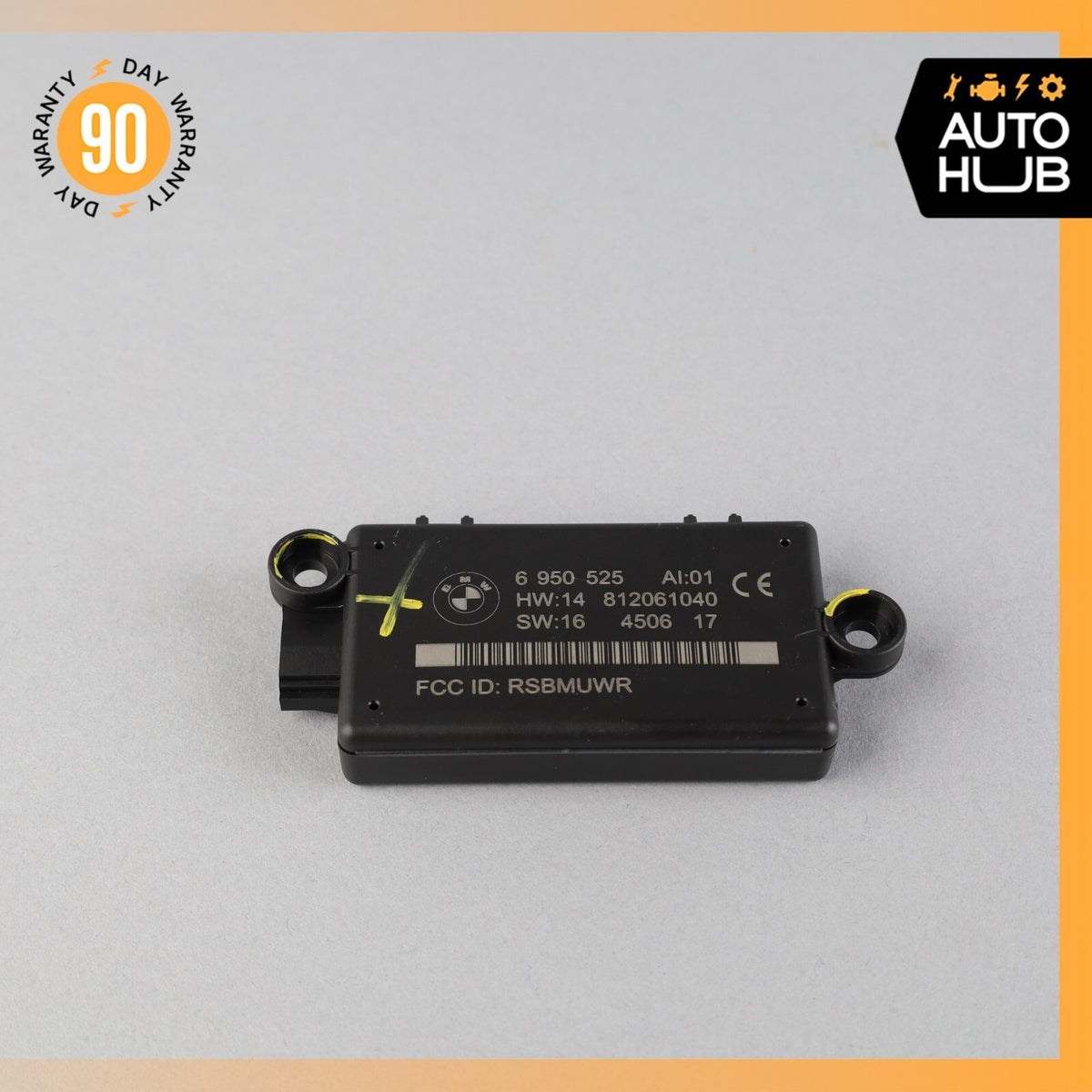 04-10 BMW E64 650i 645Ci M6 DWA Alarm System Control Module OEM 71k - photo 1