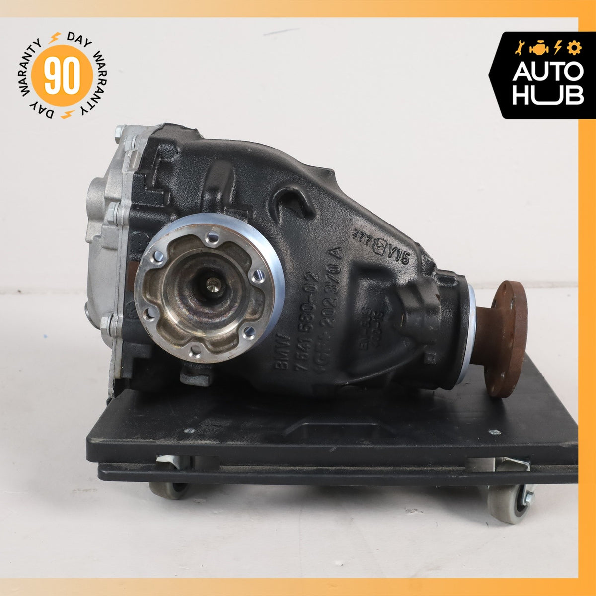 07-13 BMW E88 128i 328i RWD A/T Rear Differential Diff Axle Carrier 3.73 OEM - photo 4