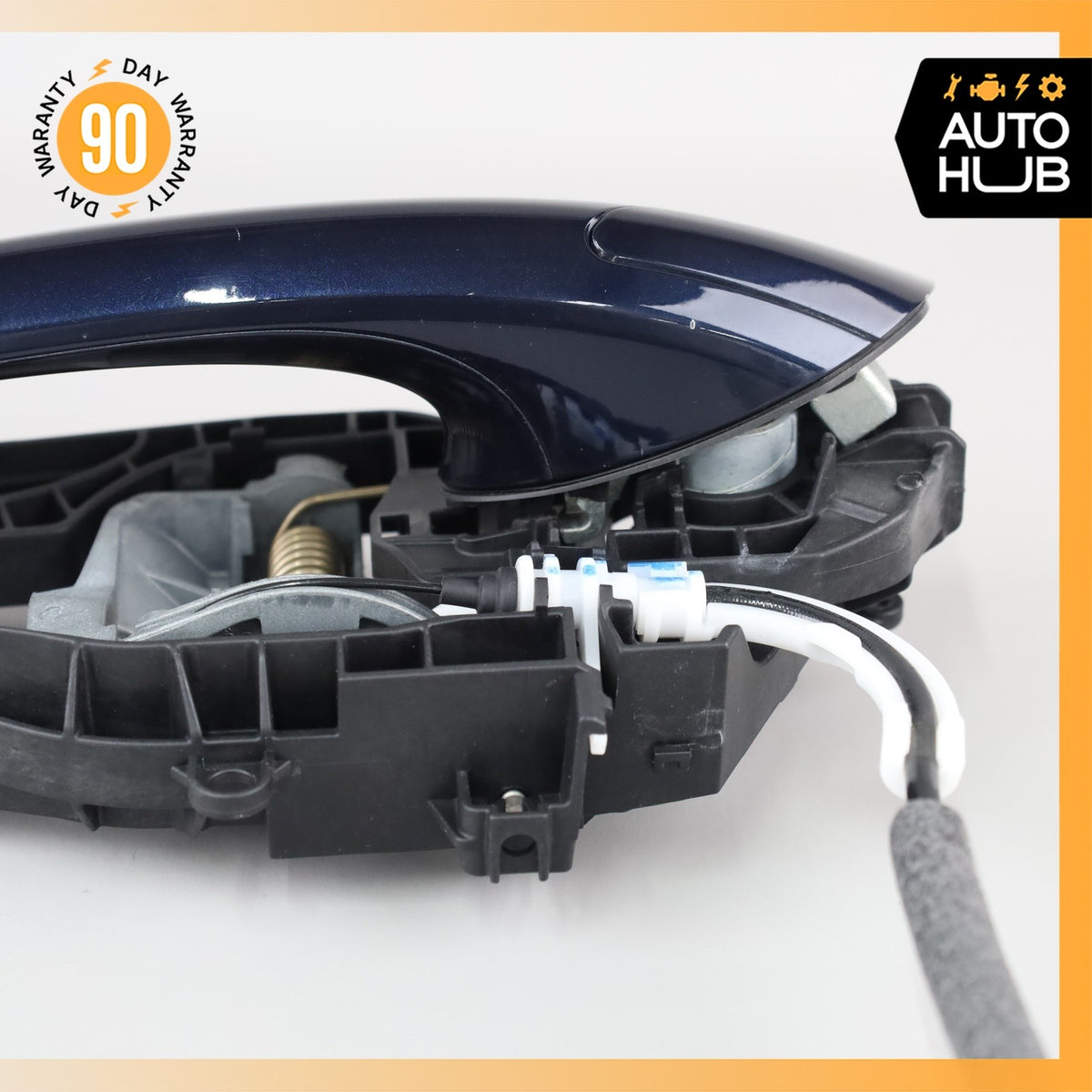 BMW G12 740Li Front Left Exterior Door Handle w/ Keyless Go Blue OEM - photo 13