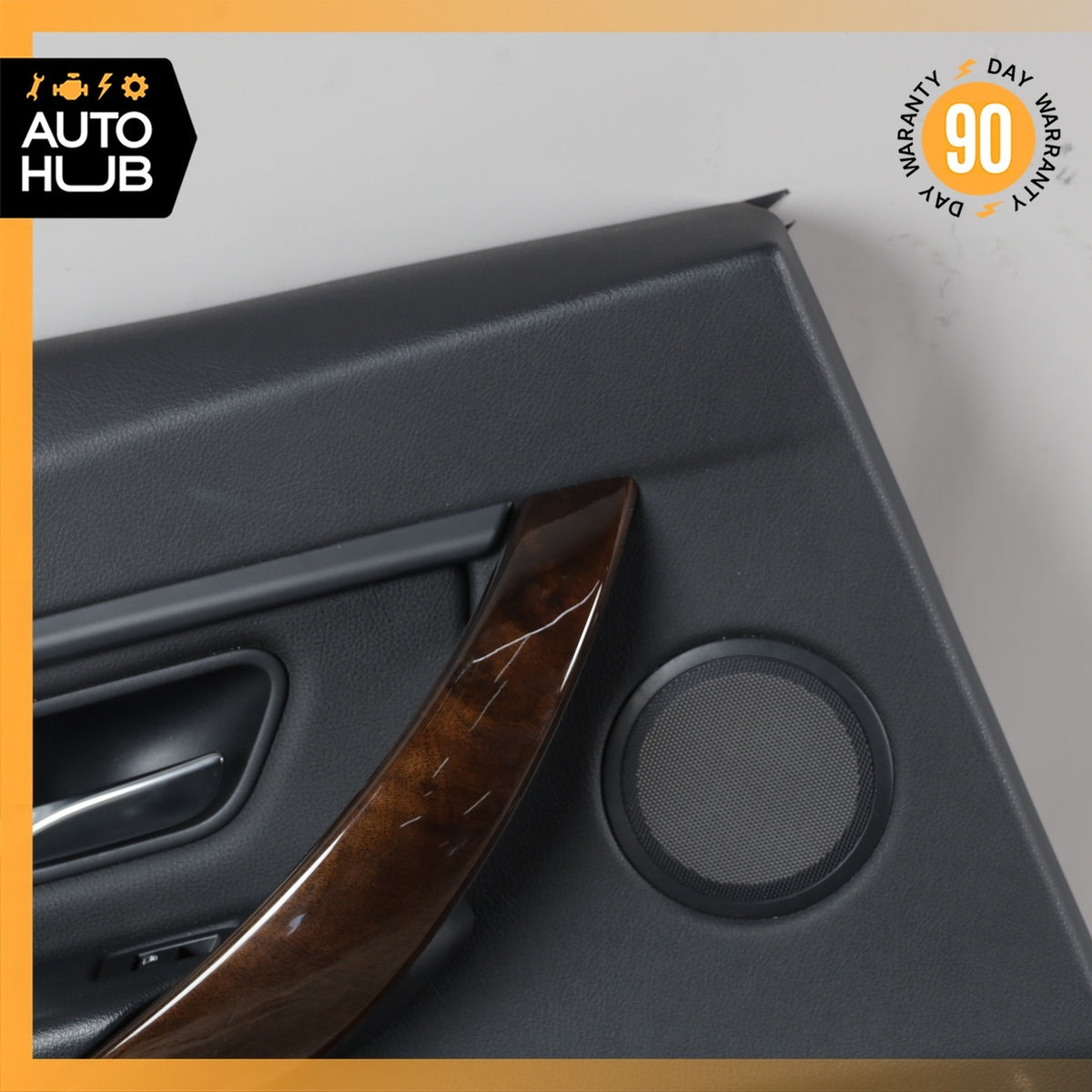 12-18 BMW F30 320i 330i Rear Left Driver Door Panel Trim Black 51427280955 OEM - photo 2