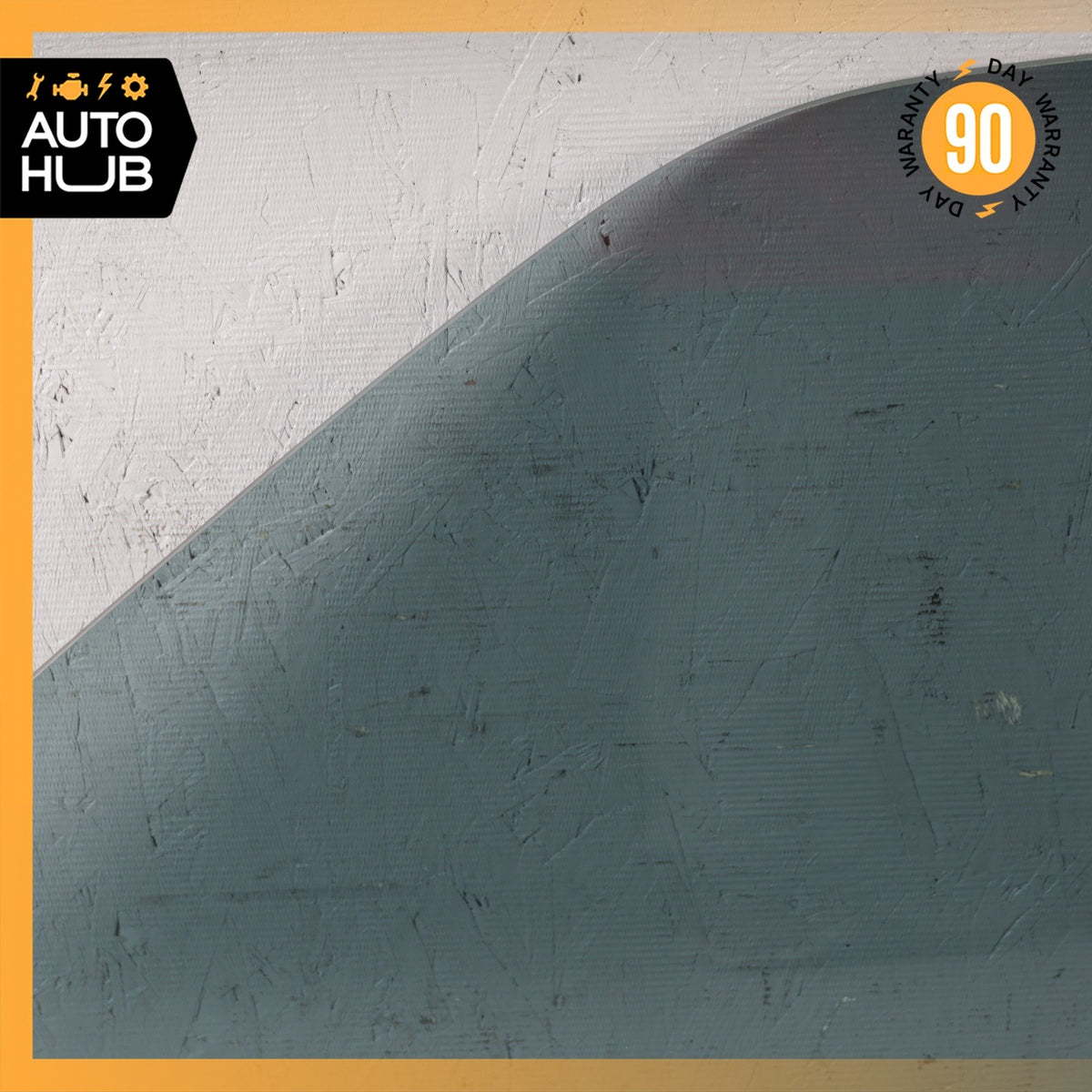 90-93 Mercedes 300E Front Left Driver Side Door Window Glass OEM - photo 4