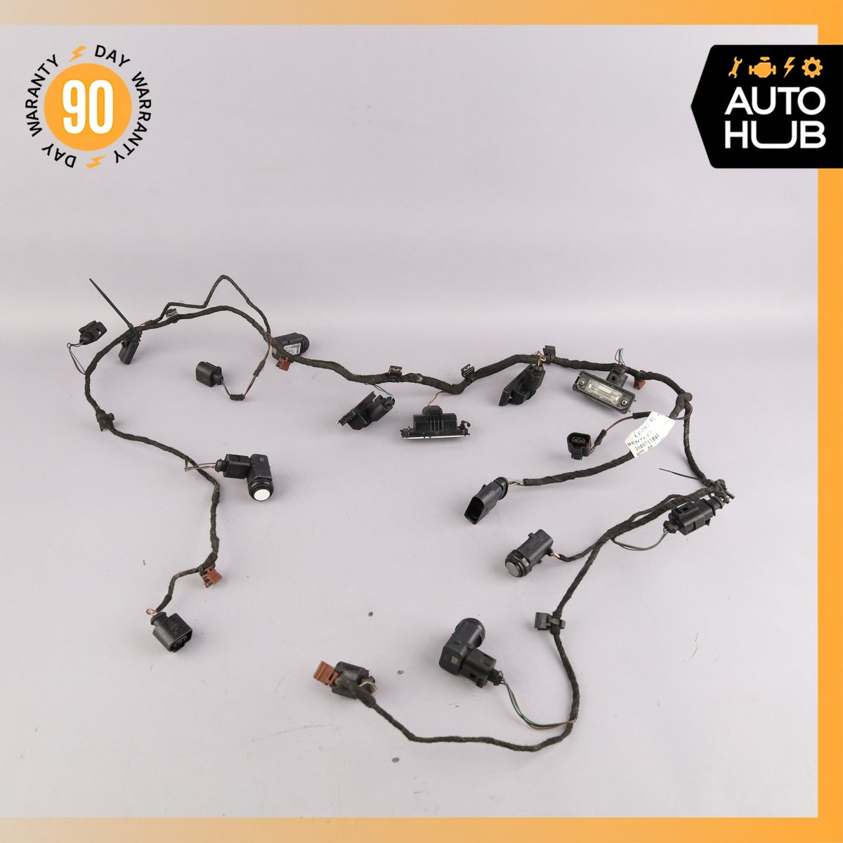 Bentley Continental GT GTC Rear Bumper Parking Sensor Wire Harness PDC OEM - photo 2