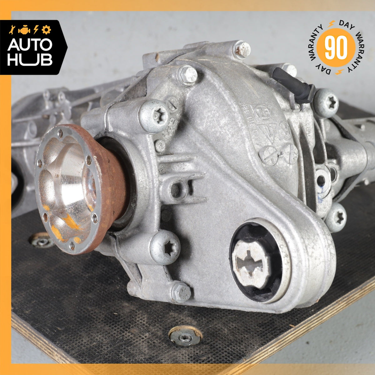 13-14 Porsche Cayenne 958 GTS 4.8L Front Differential Axle Carrier Diff OEM - photo 15