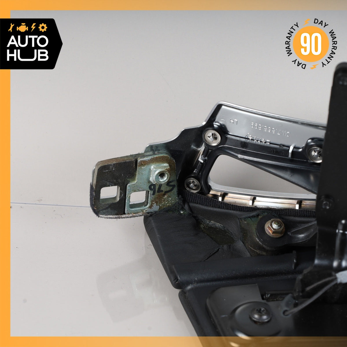 07-11 Bentley Continental GTC Left Side Rear Interior Quarter Trim Hinge OEM 40k - photo 13