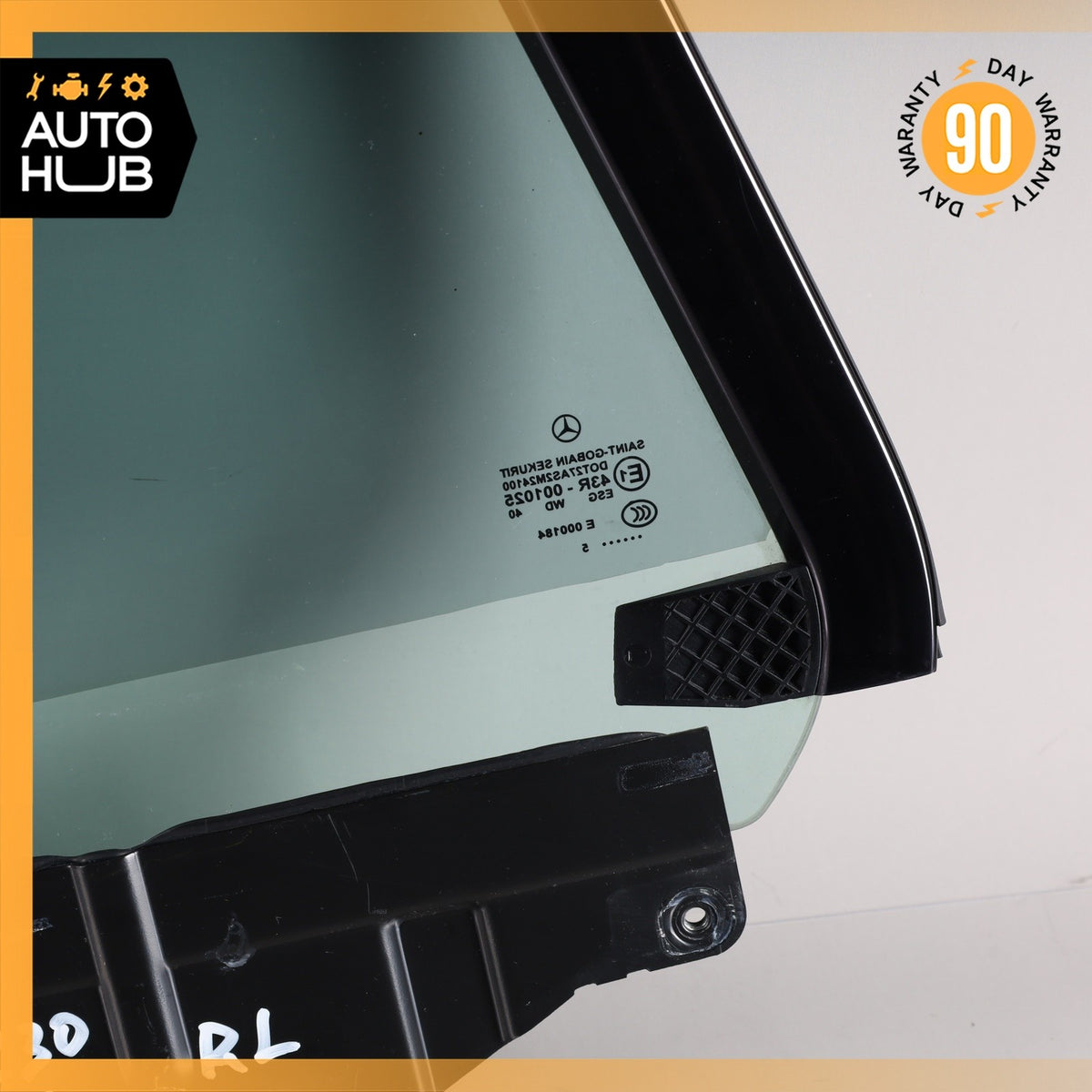 03-12 Mercedes R230 SL500 SL55 AMG Rear Left Side Quarter Window Glass OEM - photo 14