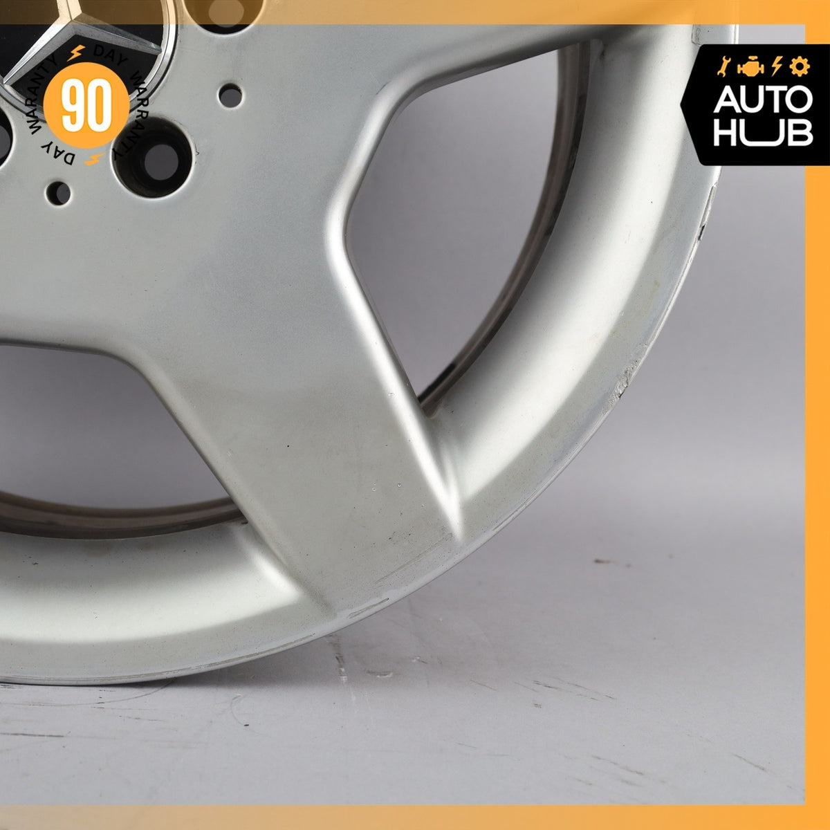 Mercedes W215 CL500 S55 CL55 AMG 8.5 x 18 18" Monoblock Front Wheel Rim OEM - photo 5